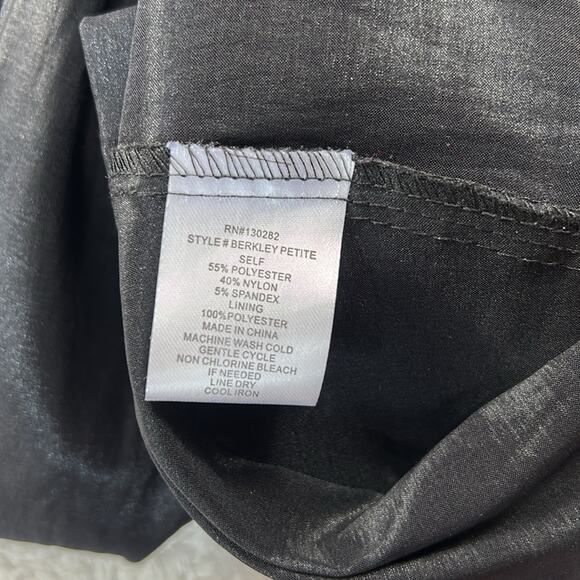 Pompous Studio Petites little black cocktail party sheath dress, 12p - Picture 9 of 10